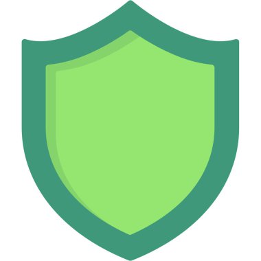 güvenlik web simgesi, vektör illüstrasyonu