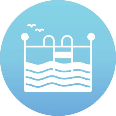 Sepet. Web simgesi basit illüstrasyon