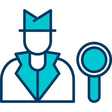 Ara. Web simgesi basit illüstrasyon