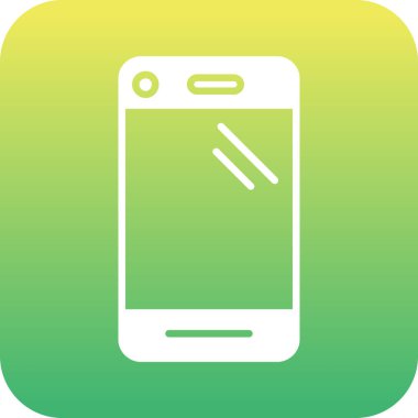 akıllı telefon simgesi vektör illüstrasyonu