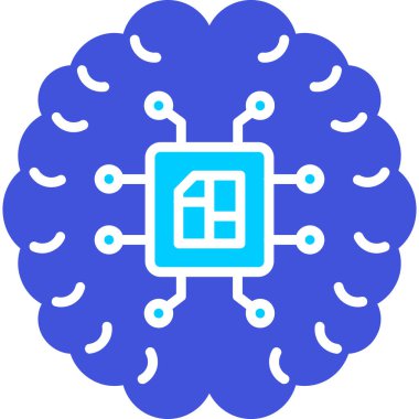 Mavi ve beyaz arkaplanın beyaz arkaplanının vektör çizimi