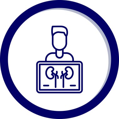 iş simgesi vektör illüstrasyonu