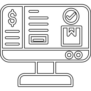 para simgesi, vektör illüstrasyonu