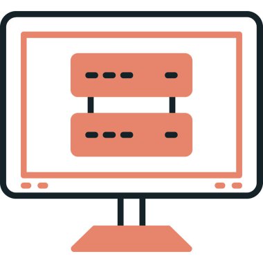 Ağ web simge vektör çizim