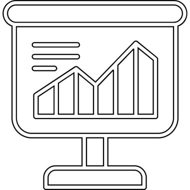 iş grafiği vektör illüstrasyonu