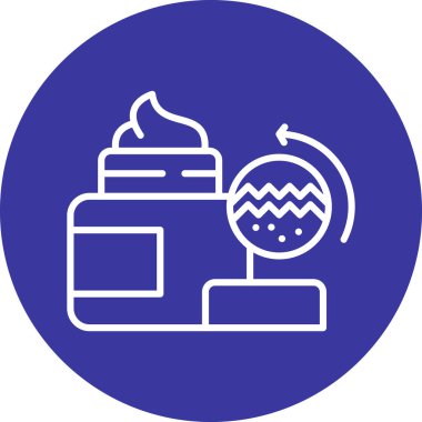 Modern yiyecek simgesinin vektör çizimi