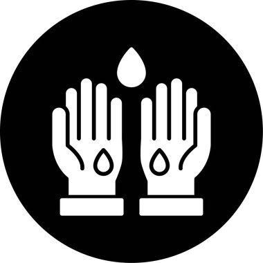 Bir kadının elindeki mumun vektör çizimi