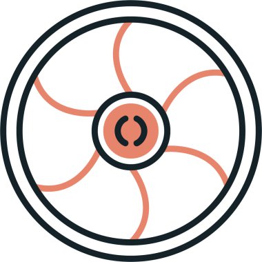 Hedef. Web simgesi basit illüstrasyon