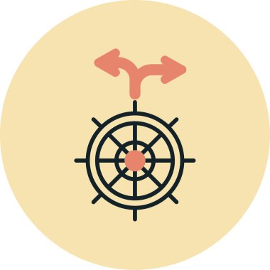 Hedef. Web simgesi basit illüstrasyon