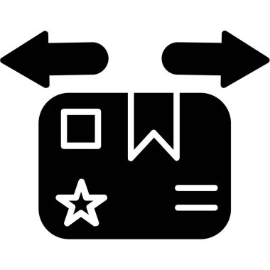 ok simgesi vektör illüstrasyonu