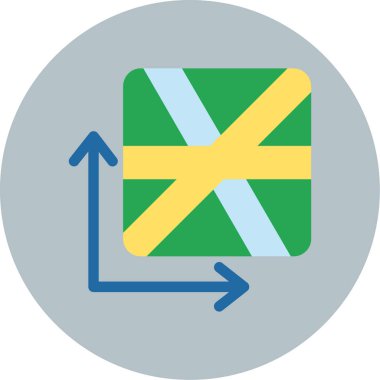 bayrak düz tasarım simgesi