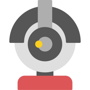 Modern ve renkli bir simgenin vektör çizimi