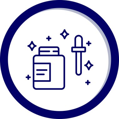 Modern simgenin vektör illüstrasyonu