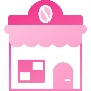 Dükkan. Web simgesi basit tasarım