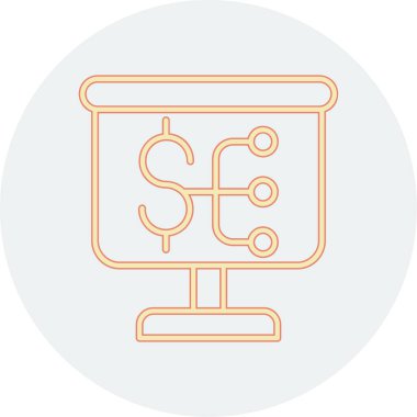 seo modern simgesinin vektör illüstrasyonu