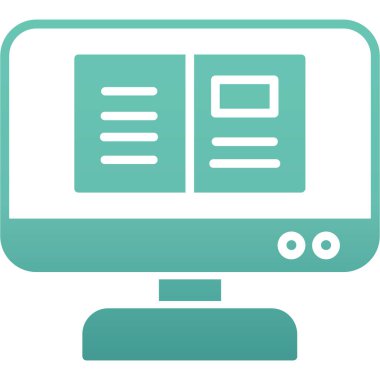 dizüstü bilgisayar vektör illüstrasyonu