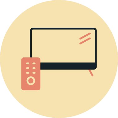 Bilgisayar. Web simgesi basit illüstrasyon