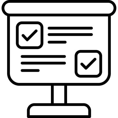 Veri yönetimi kavramının web simgesi, vektör illüstrasyonu