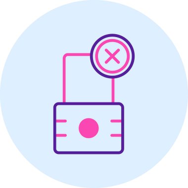 ikon vektör illüstrasyonunu kilitle