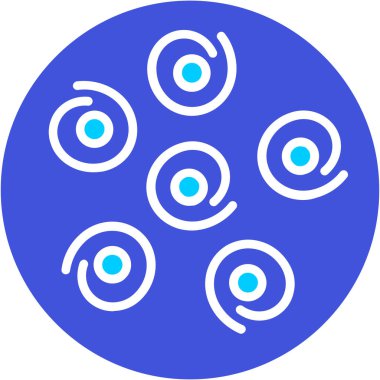 Göz simgesi vektör illüstrasyonu