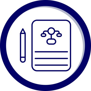 Pano. Web simgesi basit illüstrasyon