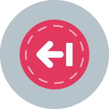 ok simgesinin vektör illüstrasyonu