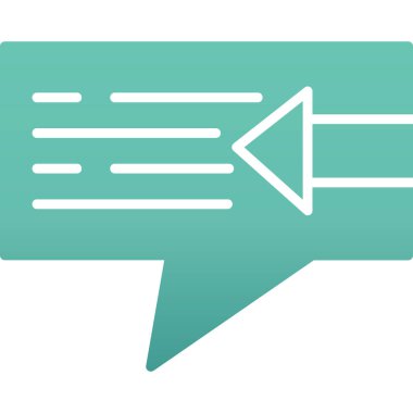 Konuşma baloncukları simge tasarımı