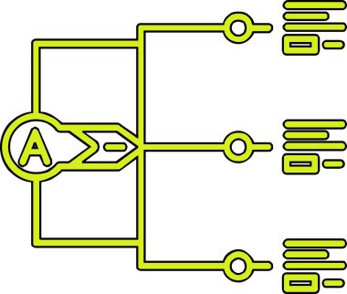 devre bağlantı simgesine ana hat biçiminde bağlan