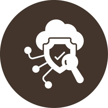 Modern simgenin vektör illüstrasyon tasarımı