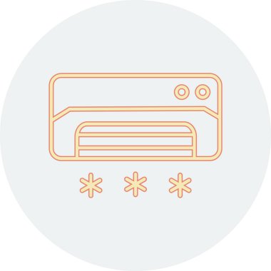 Modern b 'nin vektör illüstrasyonunda termometrenin eksik simgesi