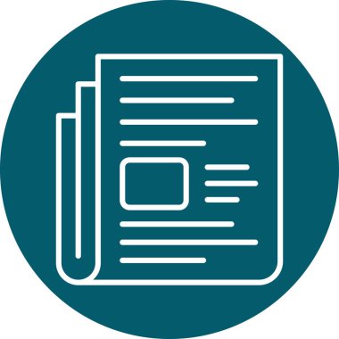 Modern simgenin vektör illüstrasyonu