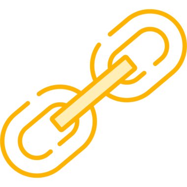 zincir simge vektör çizim