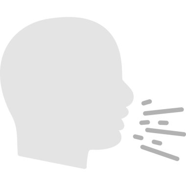 Beyaz burunlu bir adamın vektör çizimi