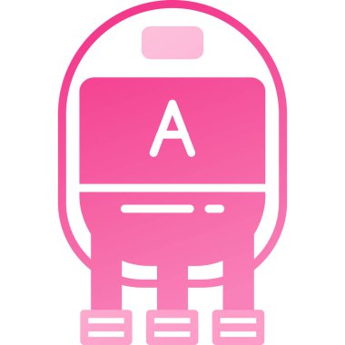 tren simgesi vektör illüstrasyonu