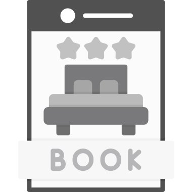 kitap düz vektör simgesi