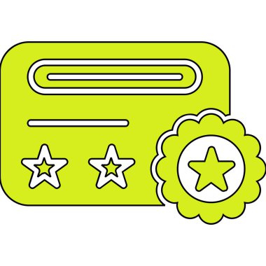 Yıldız derecelendirme simgesi, özet biçimi