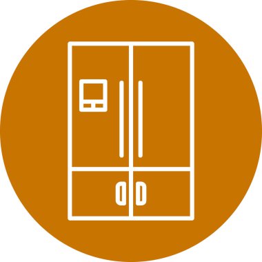 kapı simgesi vektör illüstrasyonu