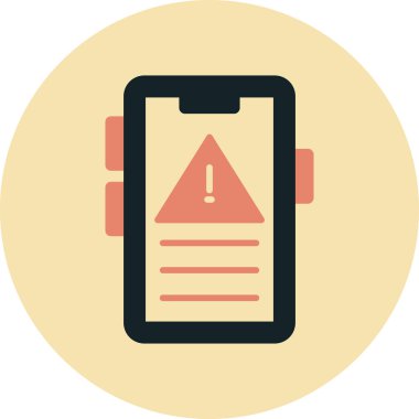 Cep telefonu. Basit resimleme