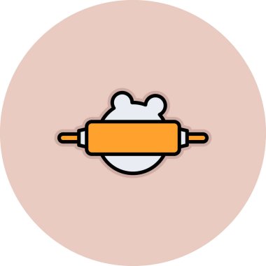 Çizgi film simgesinin vektör çizimi