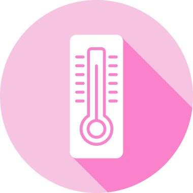 termometre simgesi vektör illüstrasyonu