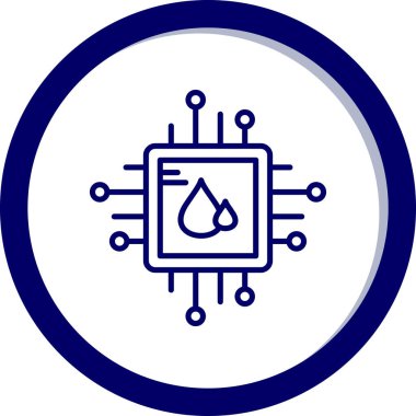 Modern b 'nin vektör illüstrasyonu eksik simgesi