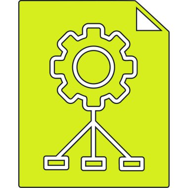 Ayarlar simgesi. özet vektör illüstrasyonu