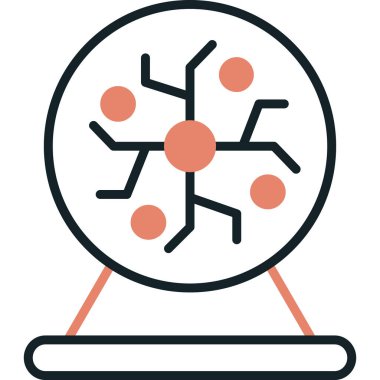 Bilim simgesi, vektör illüstrasyonu