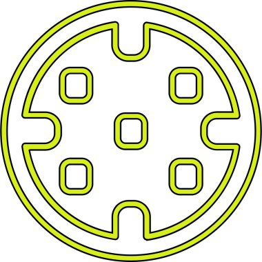 seo modern simgesinin vektör illüstrasyonu