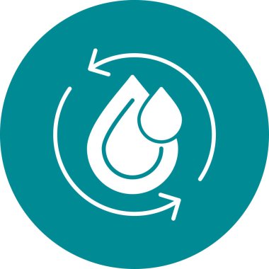 Su simgesinin vektör düşüşü