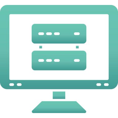 Web simgesi, vektör illüstrasyonu