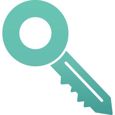 anahtar simgesi, vektör illüstrasyonu