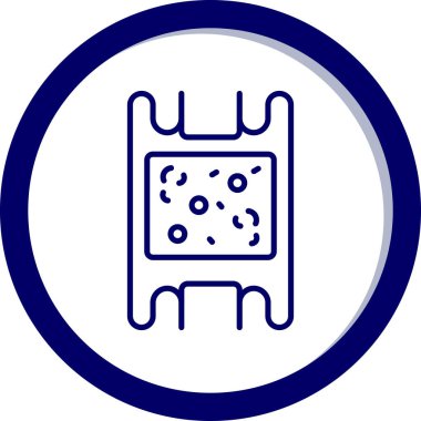 Gıda simgesinin vektör illüstrasyonu