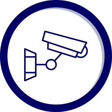 güvenlik simgesi vektör illüstrasyonu