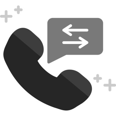 Çağrı merkezi simgesi tasarımı. Beyaz arkaplanda çağrı merkezi vektör sembolü. çağrı merkezi işi.